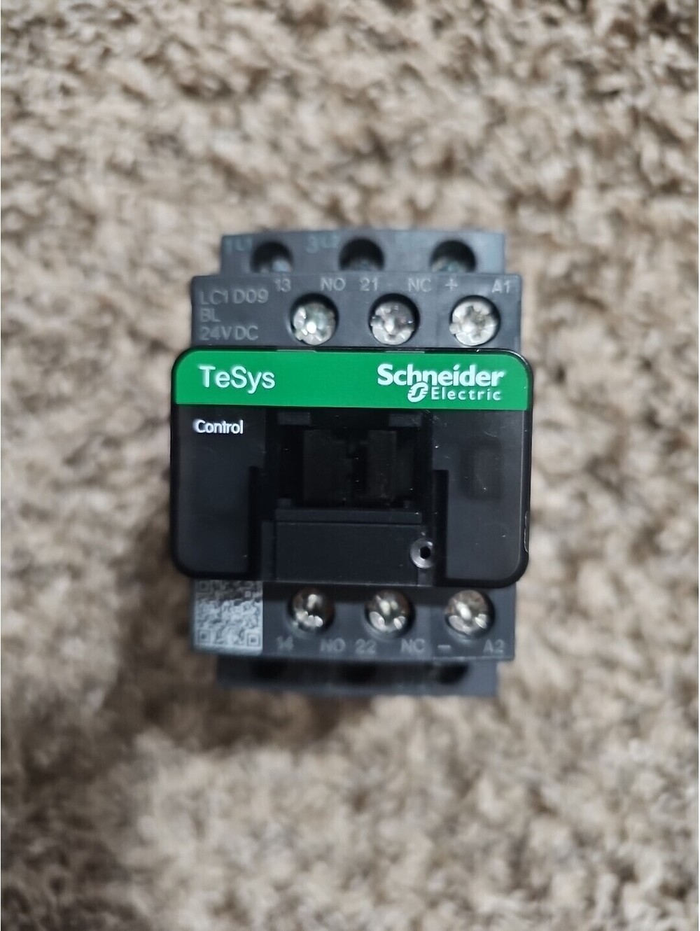LC1-D09BL | LC1D09BL | SCHNEIDER CONTACTOR 9A 3POLE 24VDC Low Consumption